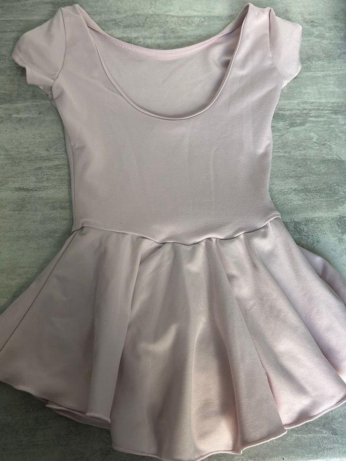 Justaucorps fille taille 10 ans rose pale - photo numéro 3