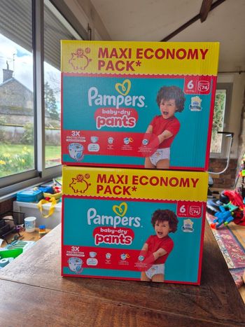 Couche taille 6 Pampers : 148 Pants couches
