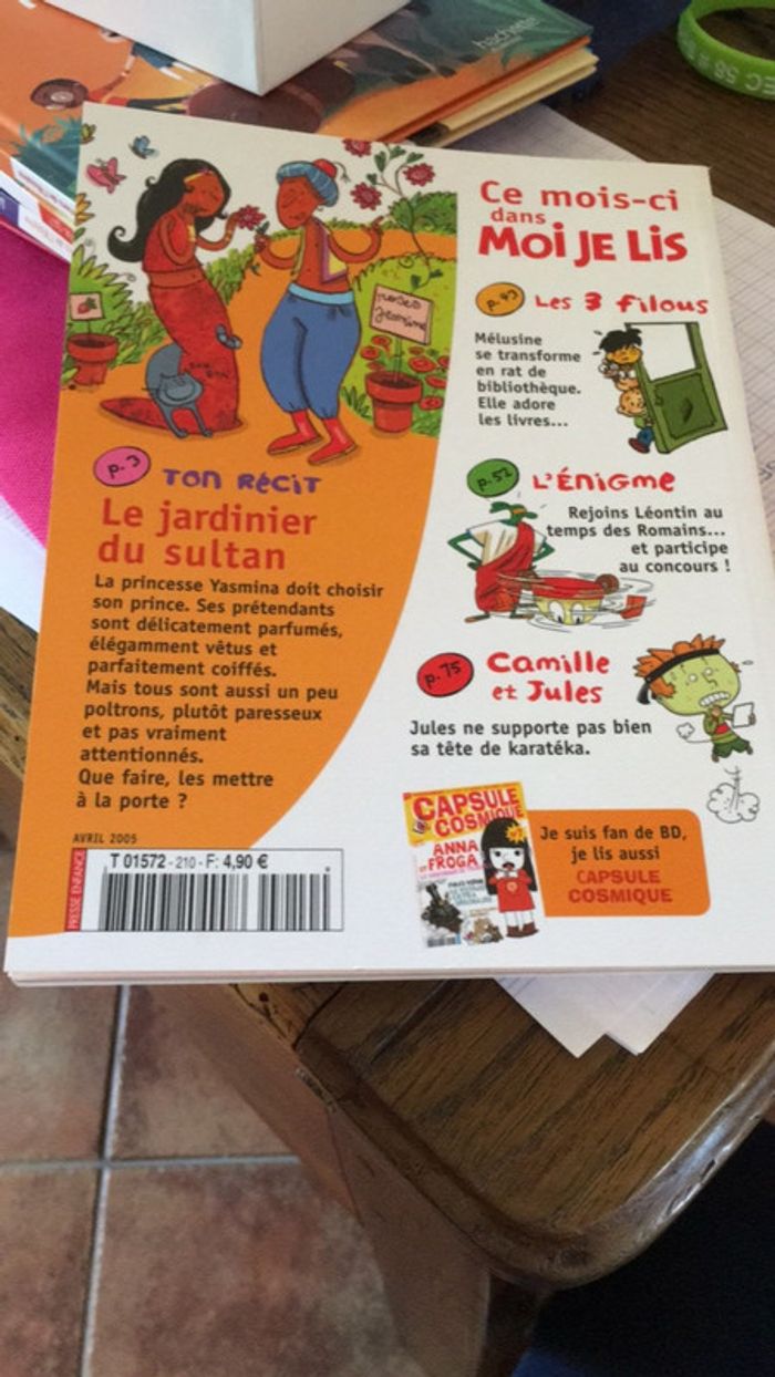 Livre moi je lis le jardinier du sultan numéro 210 - photo numéro 2