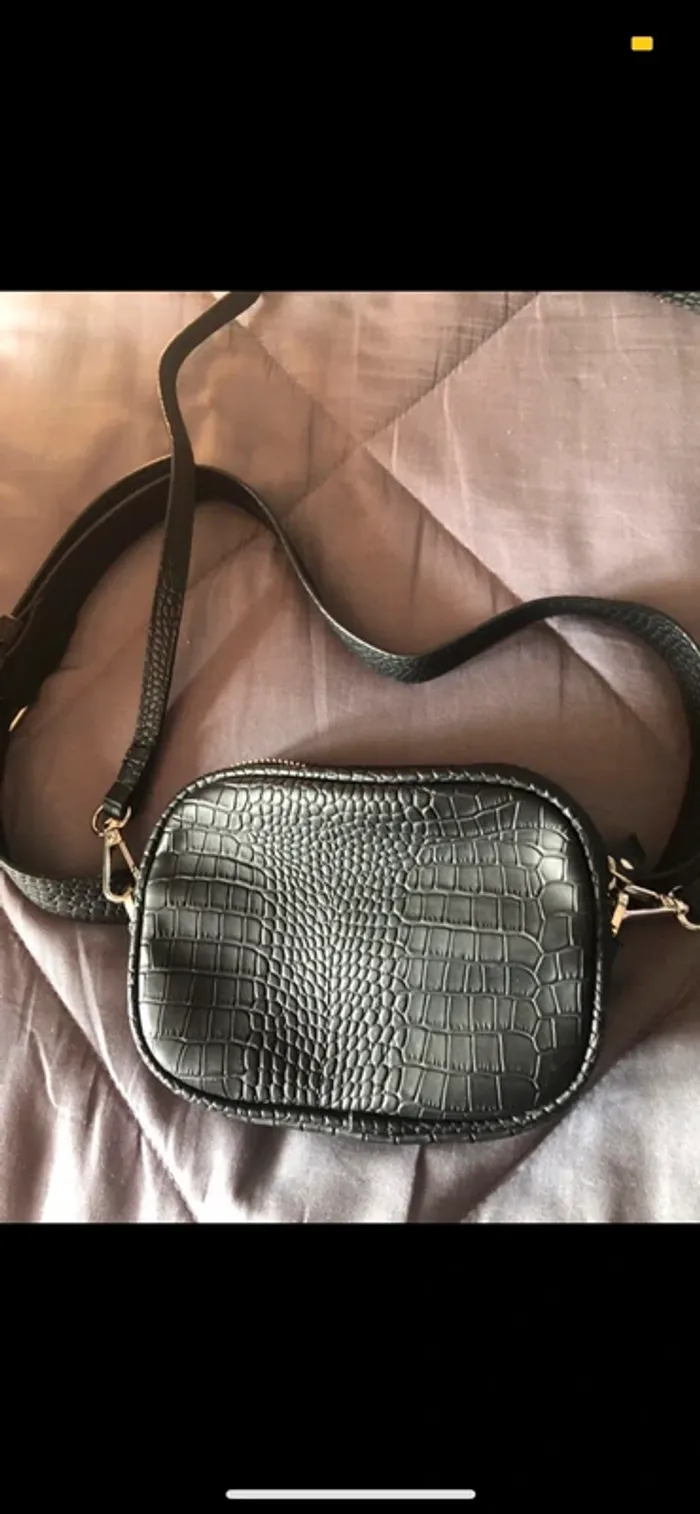 Sac bandoulière noir - photo numéro 2