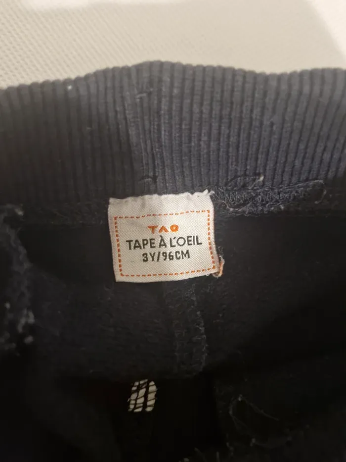 Pantalon de jogging 3 ans 96 cm Tape à l’oeil - photo numéro 2