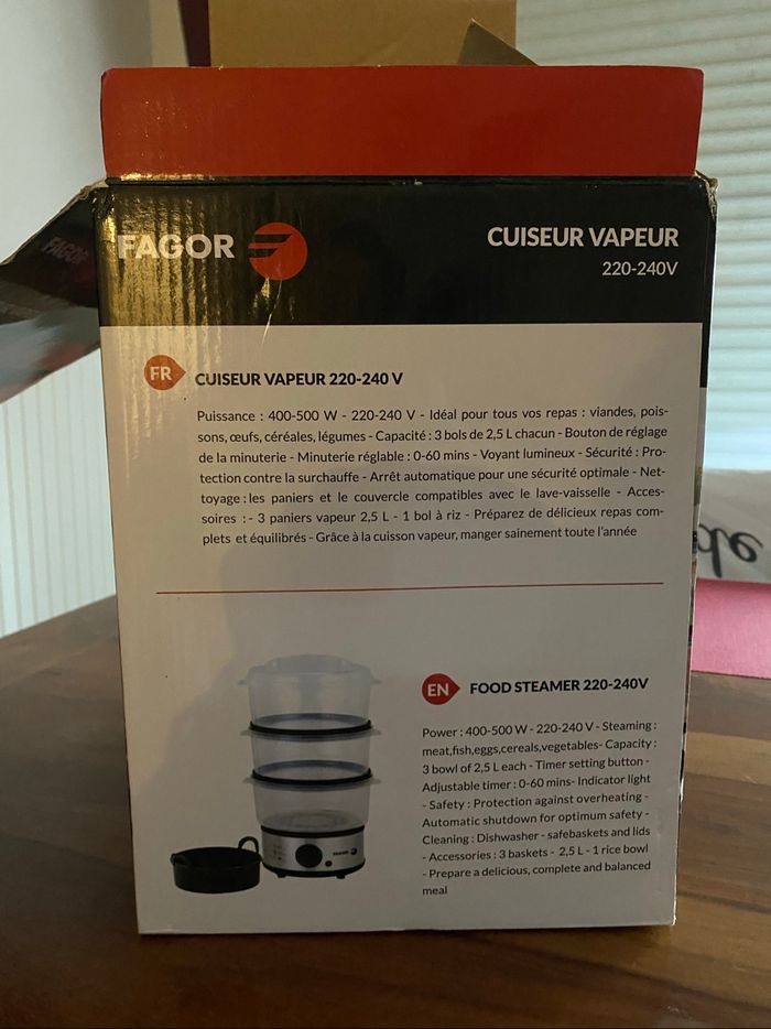 Cuiseur vapeur