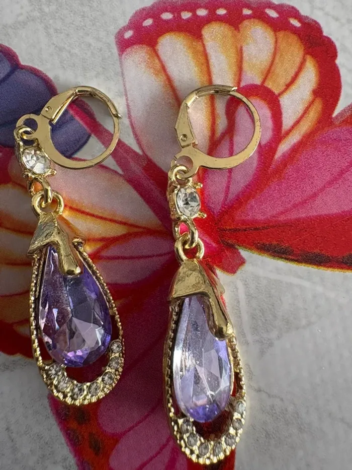 Lot de 2 paires de boucles d’oreilles - photo numéro 4