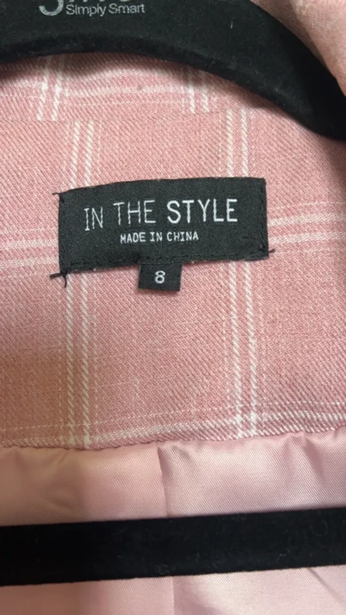 Blazer à carreaux T36 🩷 - photo numéro 8