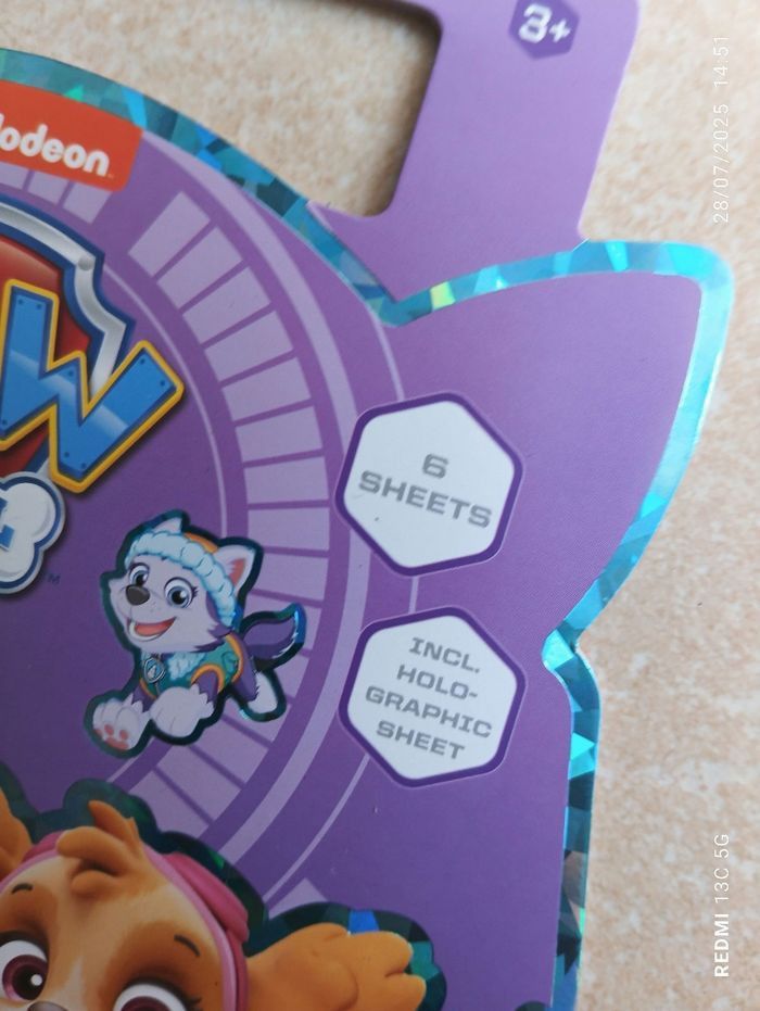 Bulles et stickers Pat patrouille - photo numéro 3