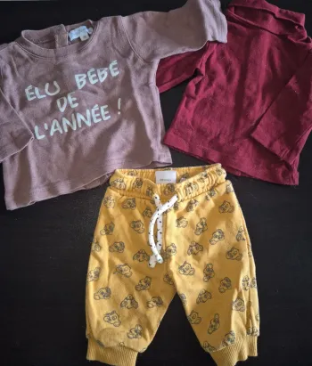 Lot vêtements 1 mois