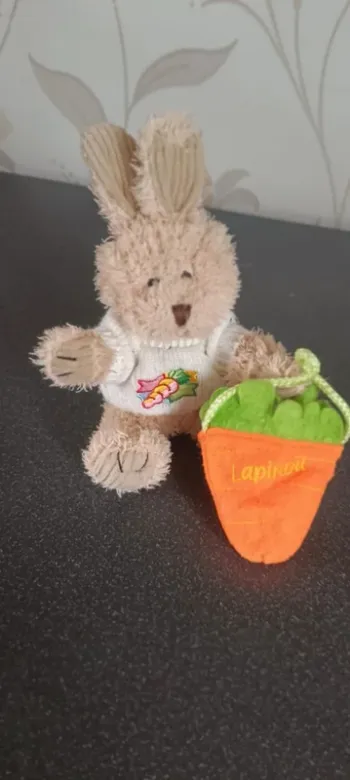 A10- peluche lapin, fizzle creation