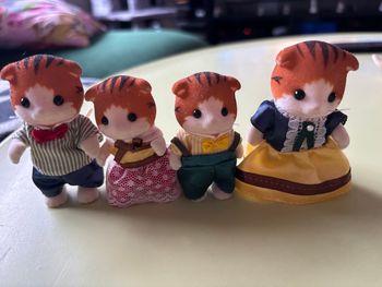 Sylvanian - Famille Chat Roux