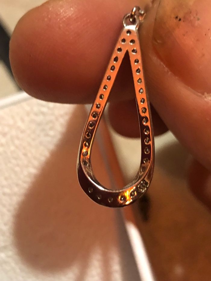 Boucles d’ oreilles argent massif 925 - photo numéro 5