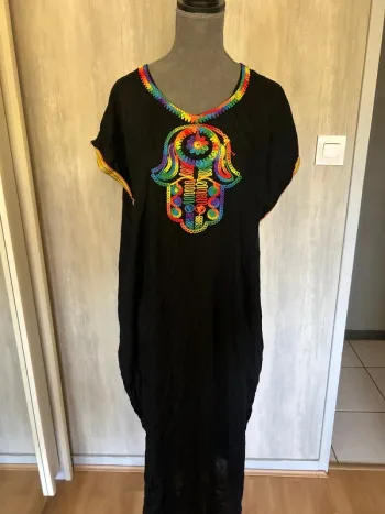Robe longue noir