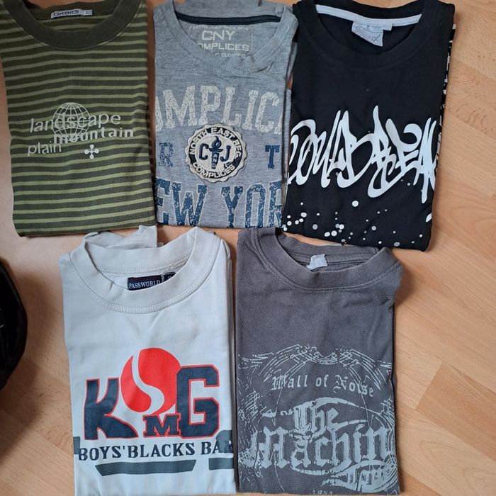 Lot de 5 tee-shirts manches longues 12ans #okaidi