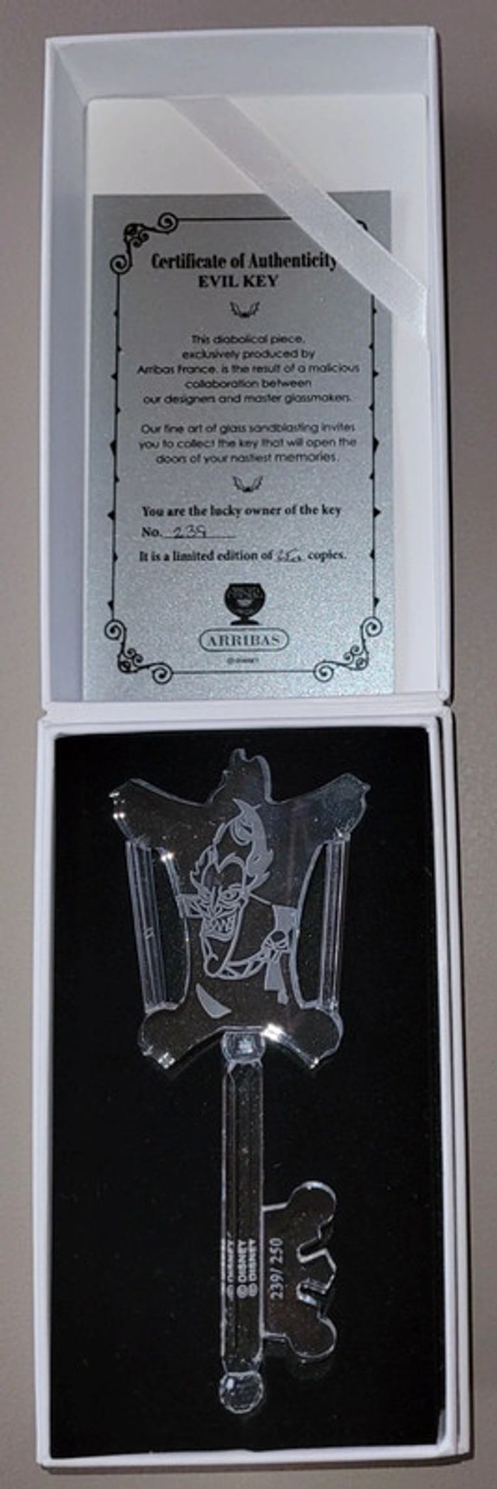 Cle key llave arribas Hades Disney - photo numéro 4
