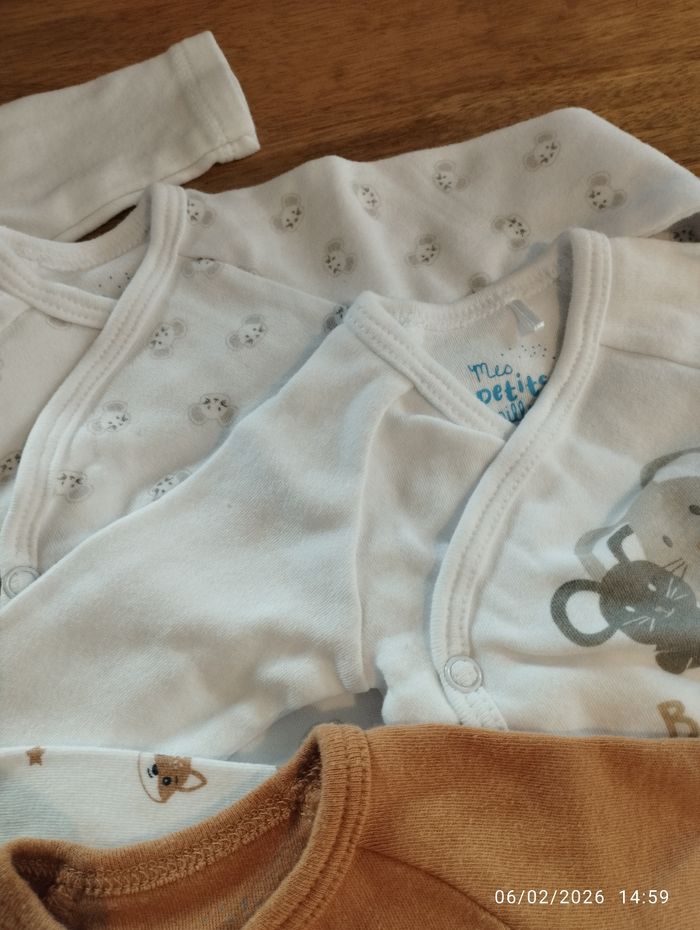 Lot de bodies manches longues - photo numéro 5