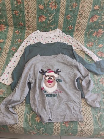 Lot de 3 t shirts ml neufs garçon 4 ans