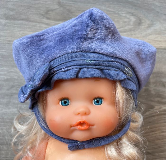 Bonnet béret avec attache taille 44cm marque Orchestra