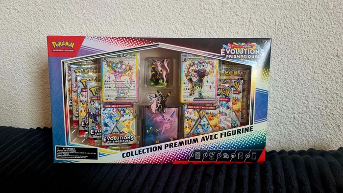 Coffret Collection Pokémon – Figurine Évolutions Prismatiques EV8.5 Neuf & Scellé - photo numéro 7
