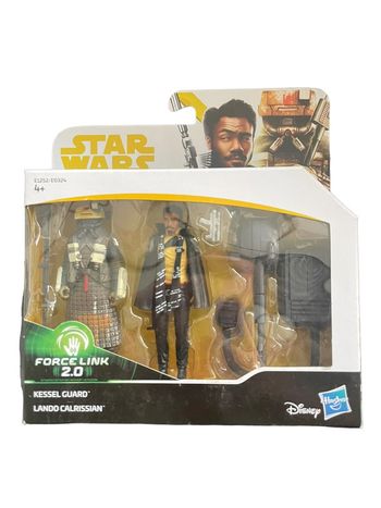 Figurines Star Wars Kessel Guard et Lando Calrissian Force Link 2.0 Hasbro neuf