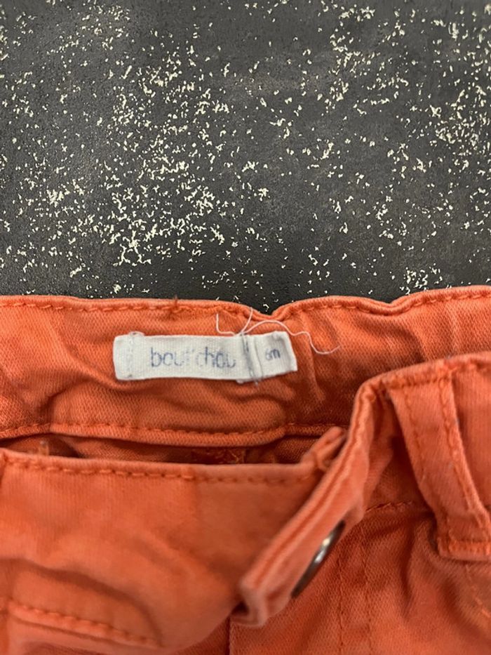 Pantalon orange garçon taille 6 mois marque bout’chou - photo numéro 2