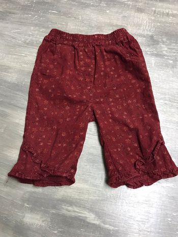 Pantalon bordeaux