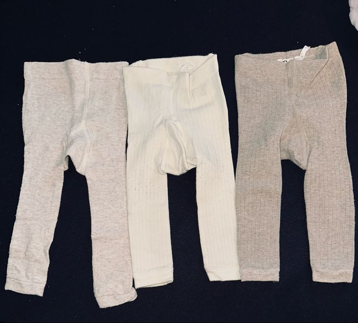 Lot 3 leggins/collants H&M - 3MOIS - photo numéro 2