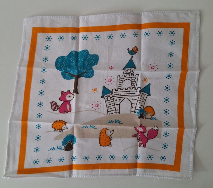 Lot de 3 mouchoirs en tissu - photo numéro 4