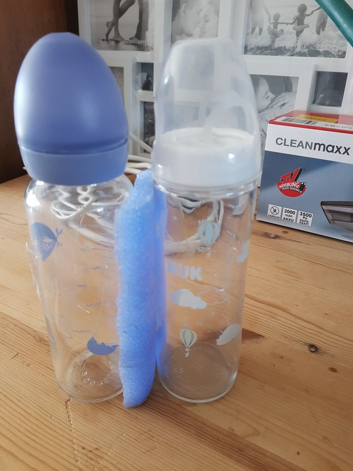 Lot biberons  verre - photo numéro 2