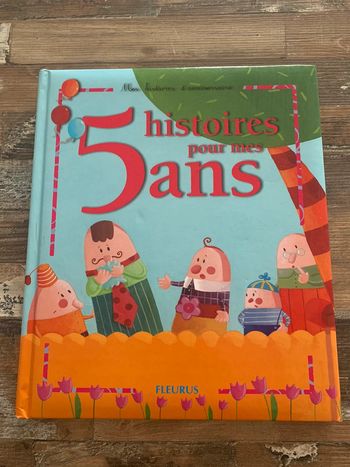 Livre 5 histoires pour mes 5 ans fleurus