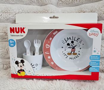 Magnifique coffret repas Nuk Mickey Disney Baby Neuf 