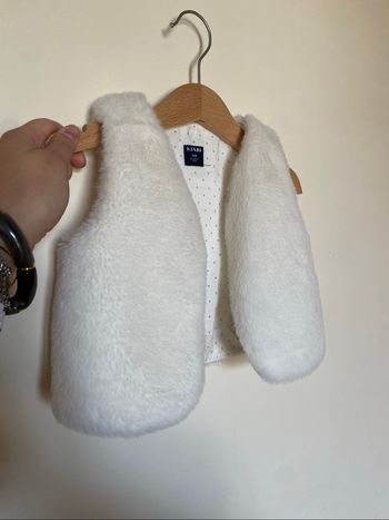 Gilet en fourrure kiabi