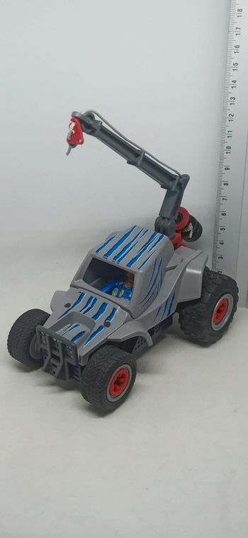 Véhicule de chasseur de dinosaure playmobil