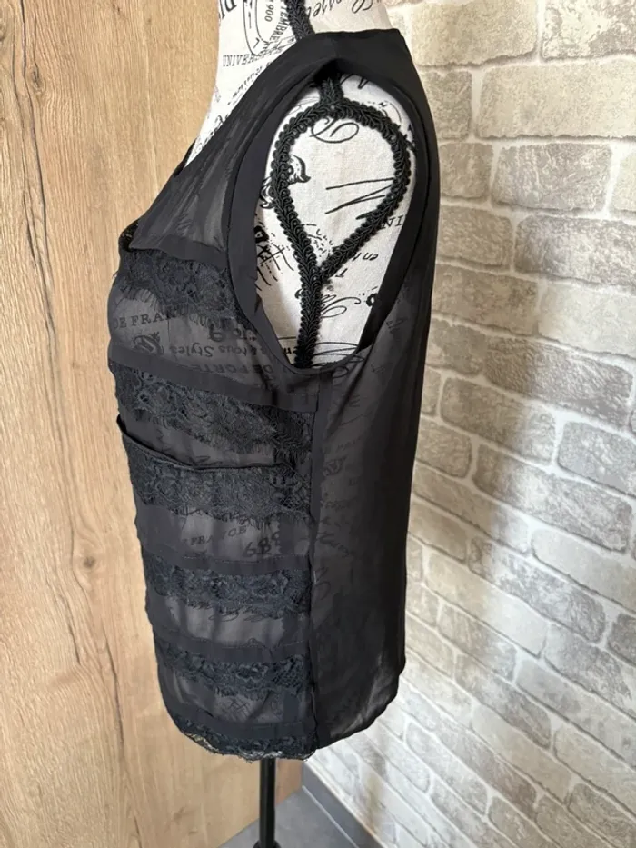 Débardeur chic transparent taille 38 - photo numéro 4