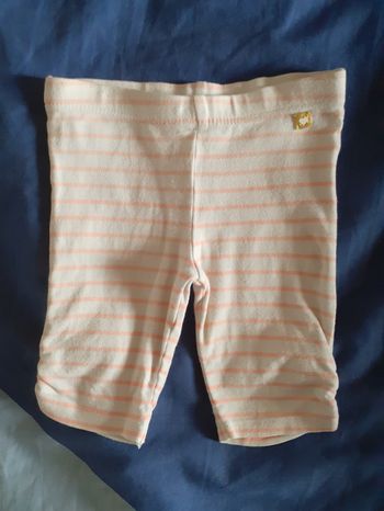 Corsaire rayé blanc et orange