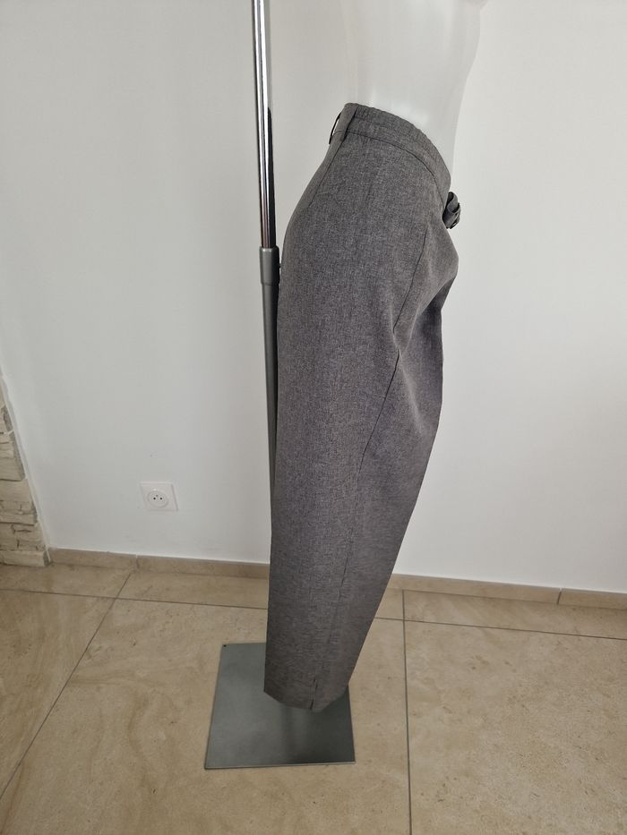 Pantalon gris, Bleu Bonheur - photo numéro 4