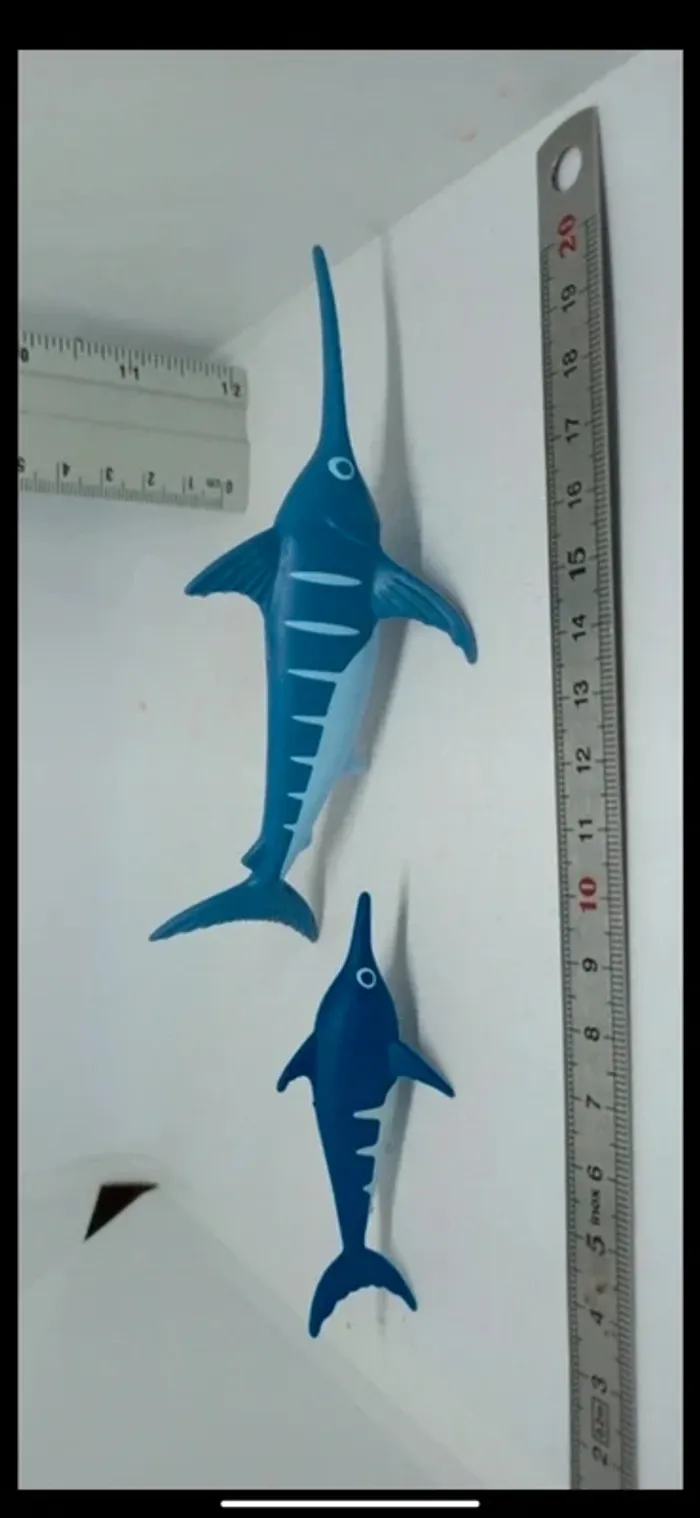 Poissons espadon adulte et bébé playmobil - photo numéro 5