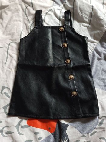 Robe camisole en similicuir