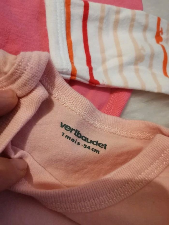 Lot de bodies baby et dors bien de naissance - photo numéro 12