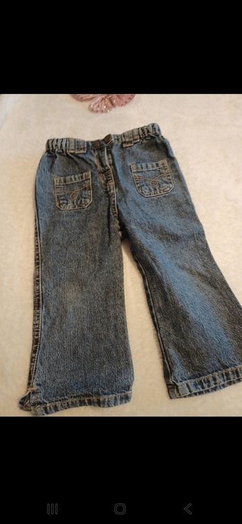 Jean bébé taille 18 mois