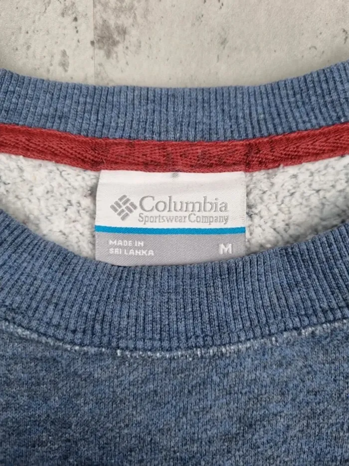 Sweat Columbia – Bleu – Taille M Homme (mesures en photos) - photo numéro 6