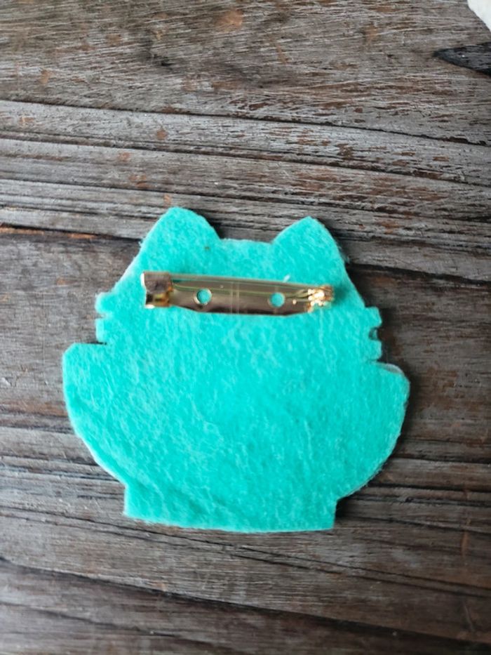Superbe broche chat - photo numéro 3