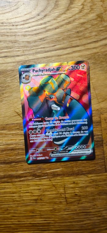 Carte Pokemon Pachyradjah EX  245/193