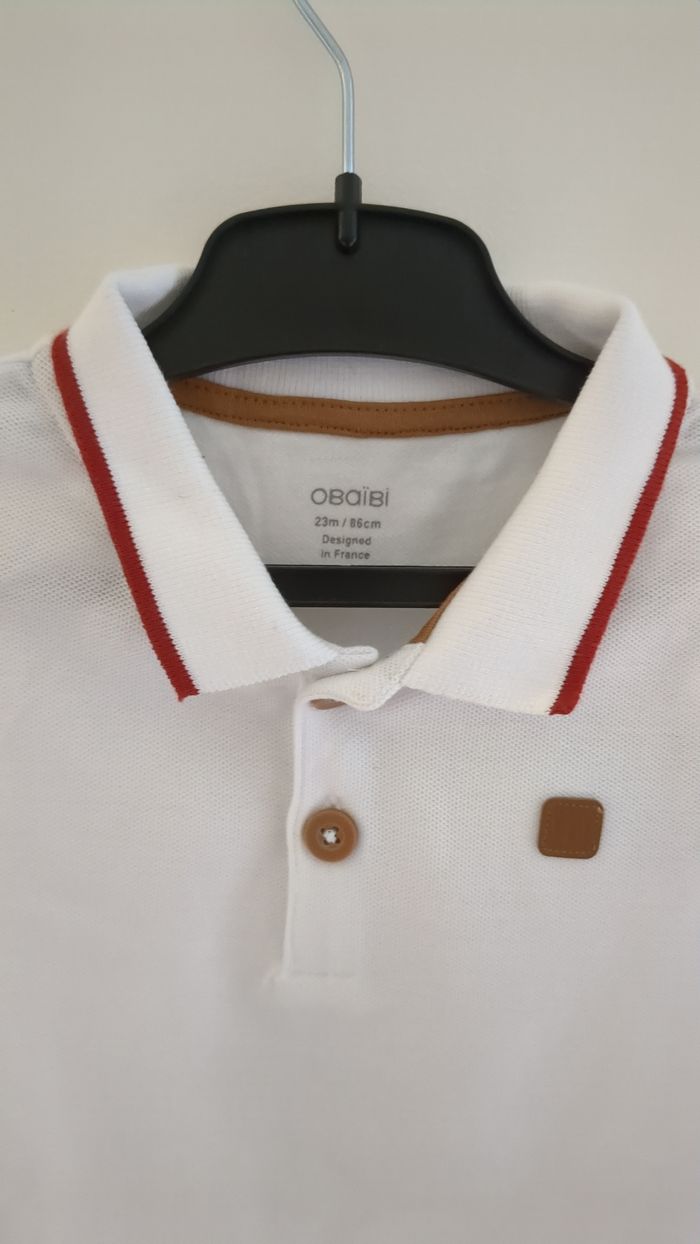 Polo manches courtes Obaïbi 23 mois
