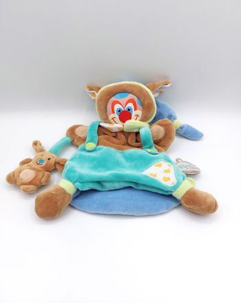 DOUDOU ET COMPAGNIE marionnette clown chien Les bouilles de doudou DC2408 sos doudou
