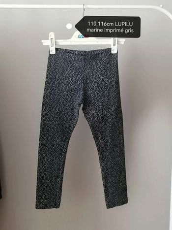 Leggings marine foncé Lupilu 6ans