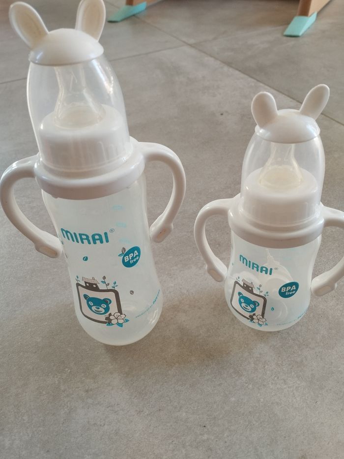 2 biberons lapin - photo numéro 2