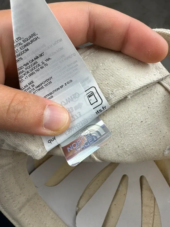 Casquette The North Face Beige et Vert Canard Logo Brodé Neuve - photo numéro 10