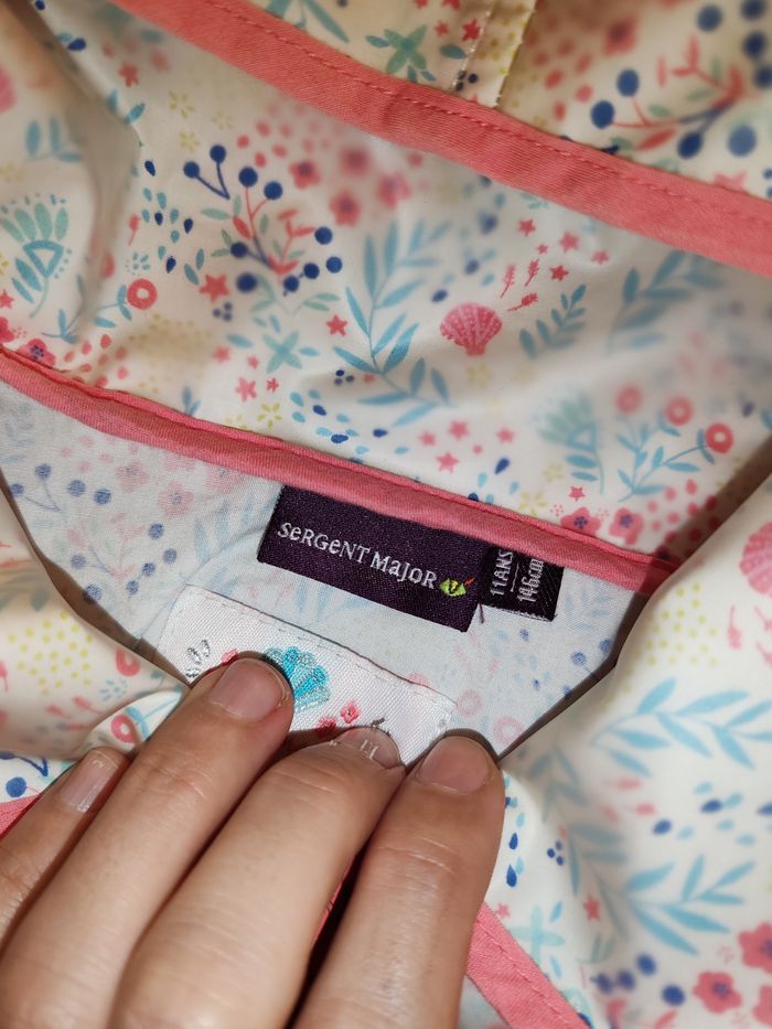 Cirée Imperméable sergent major fille 11 ans - photo numéro 4