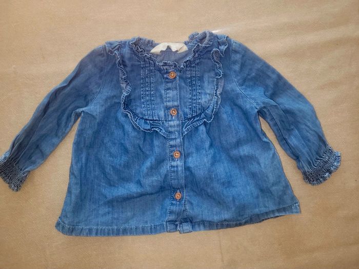 Chemise 0/3 mois primark