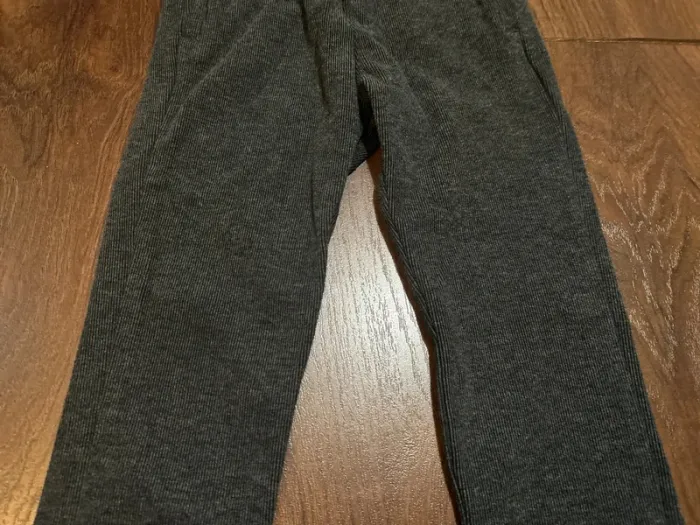 pantalon habillé garcon IKKS gris foncé chiné taille 3 ans - photo numéro 5