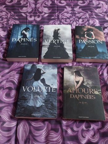 Romans Saga complète Damnés tomes 1 à 4 + 3,5 Lauren Kate Bayard