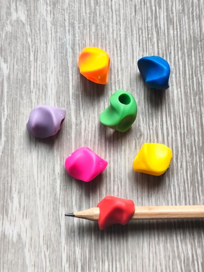 Correcteur de posture d'écriture en silicone souple petit